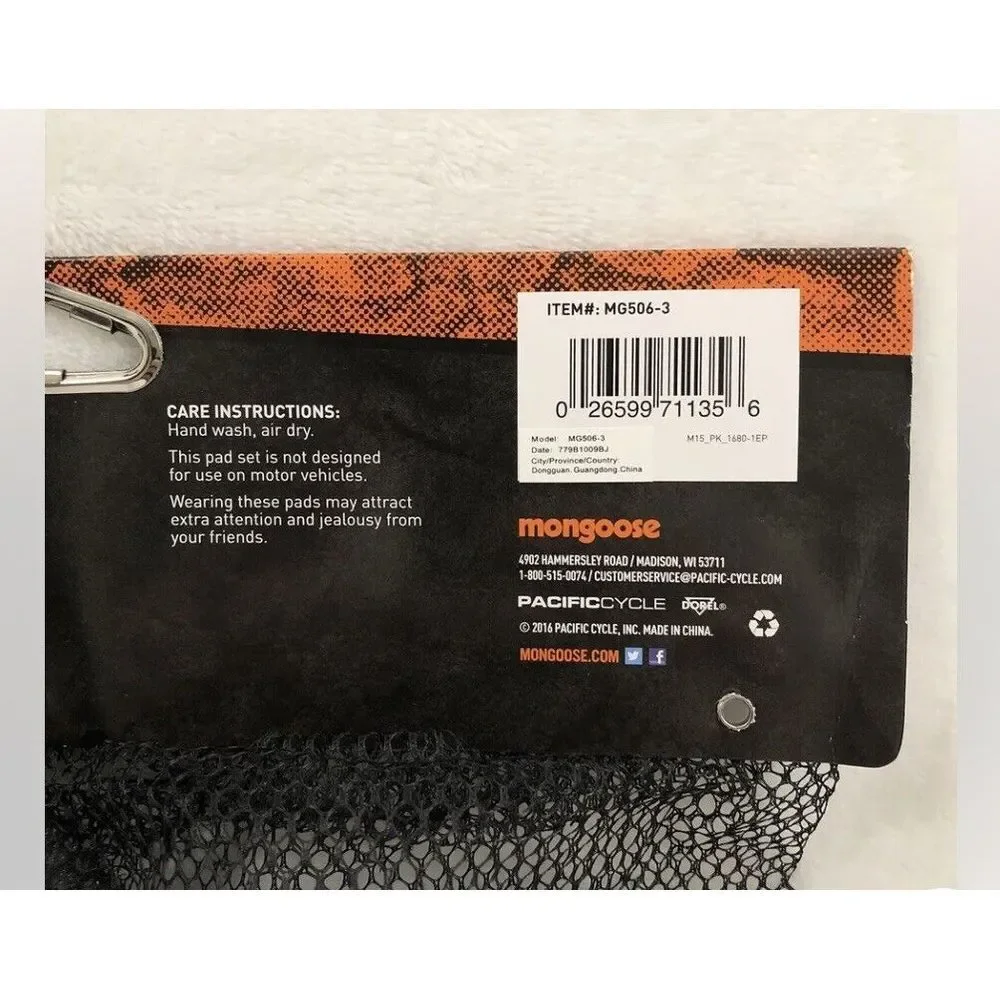 Mongoose BMX Knee And Elbow Pads‎